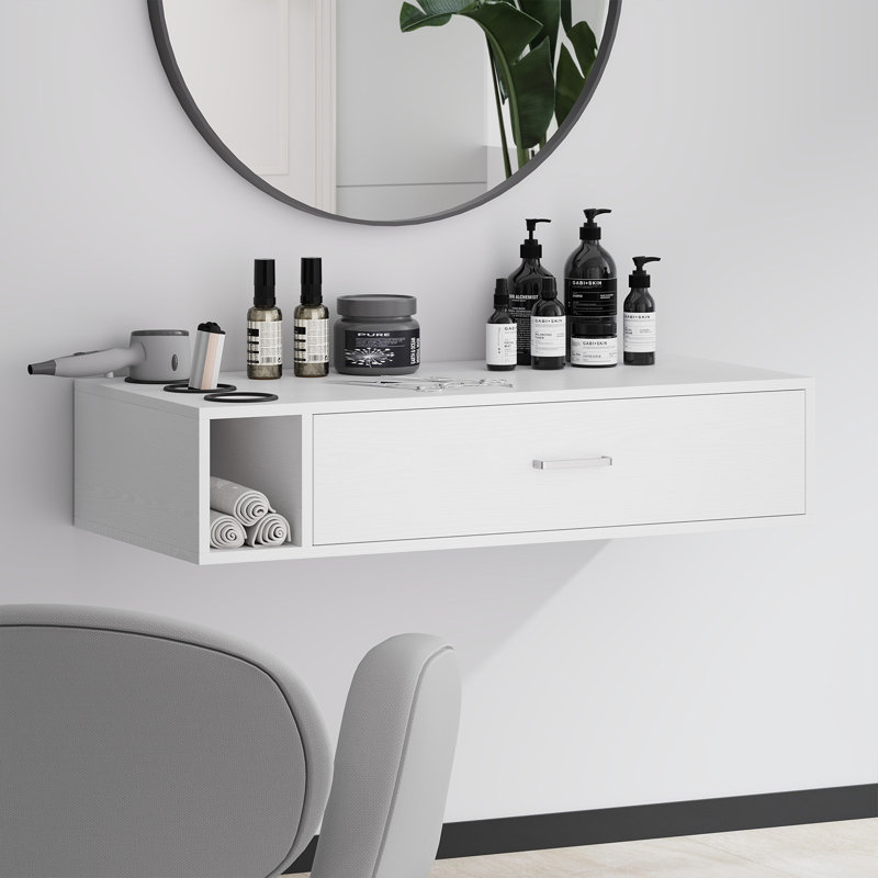 Armoire murale Thame, Blanc