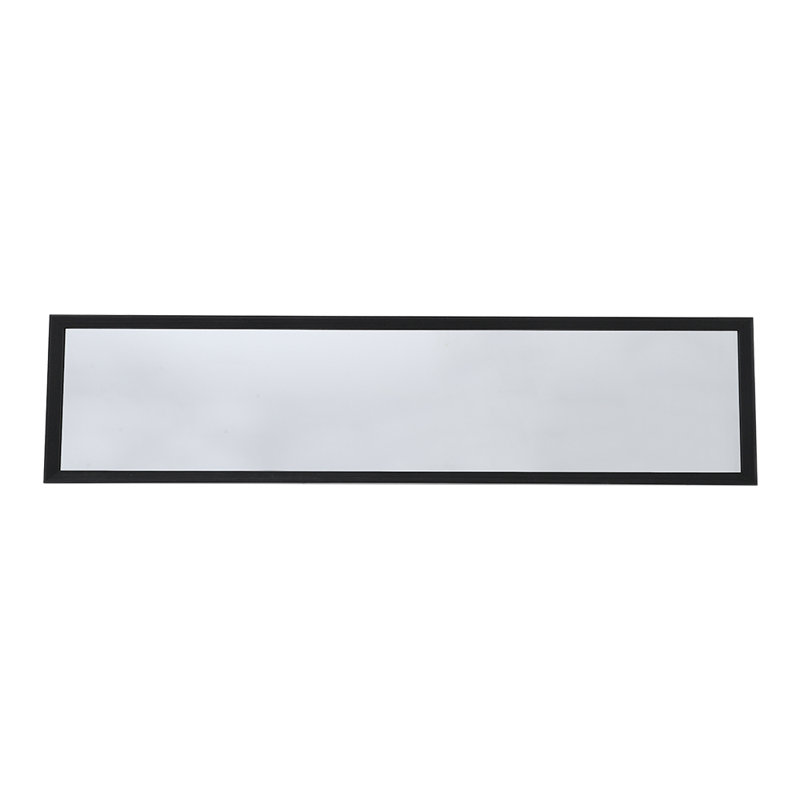 Kenetha Wood Flat Wall Mirror