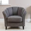 Sligo Upholstered Tufted Barrel Chair-185194440-185194438