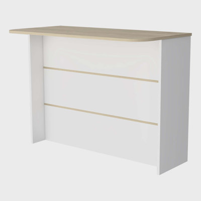 Rikaya Wood Kitchen Island