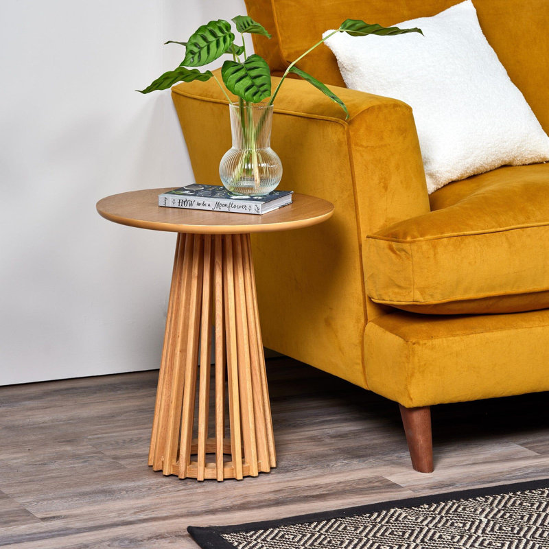 Hopley End Table, Classic Oak