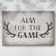 Toile tendue avec toile Aim Game-2116582636
