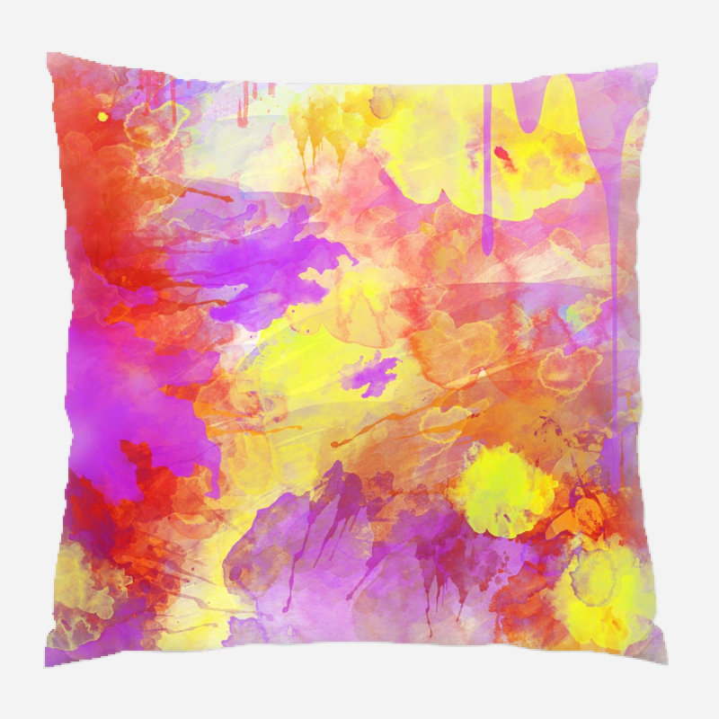 Coussin décoratif Eldorado, Microsuède, Intérieur