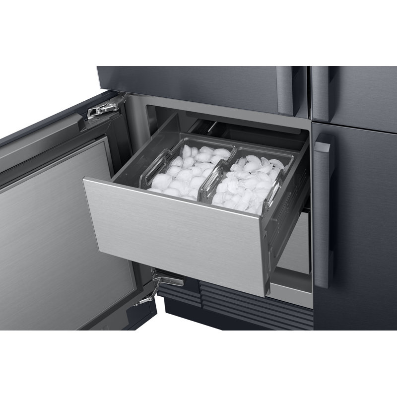 42" Panel Ready Counter Depth French Door 23.5 cu. ft. Smart Energy Star Refrigerator with Steel Cool