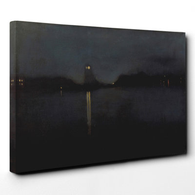 James Abbott McNeill Whistler - Wrapped Canvas Painting