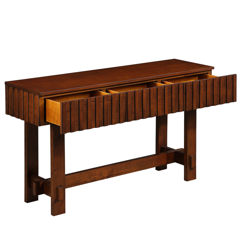 Canapé console 52 "Mid Century Farmhouse, Cerisier