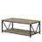 Hulste 47" Rectangular Coffee Table with Open Storage Shelf, Oak-335440224-335440285