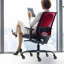 Remplacement de la base de la chaise de bureau, 28 po, capacité de charge statique de 2 500 lb, partie de base de tabouret de bureau d'ordinateur robuste avec 5 roulettes et cylindre à gaz, remplacement de la base de la chaise de bureau, noir