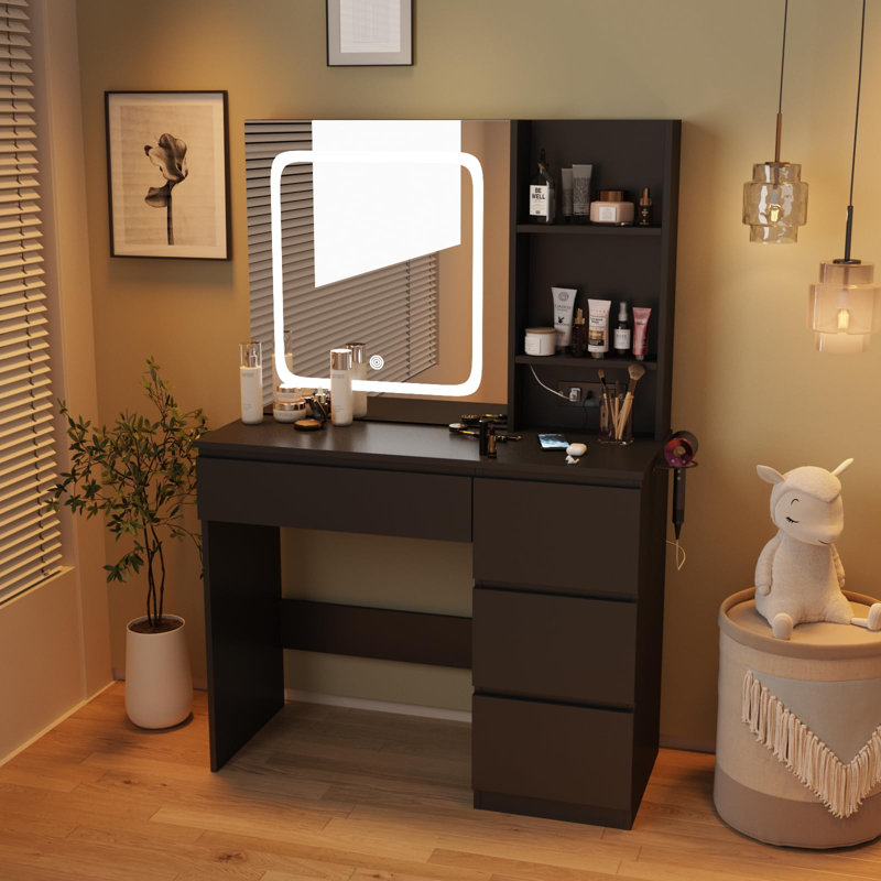 Kenyla Vanity, Black