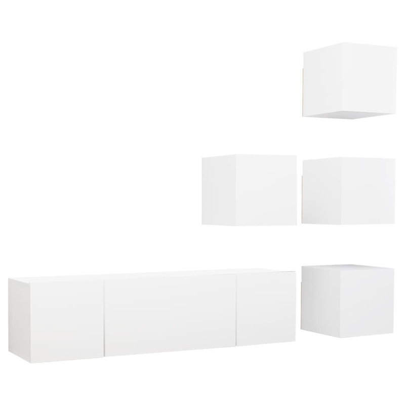 Goldmon Unfinished with Fireplace Included, White