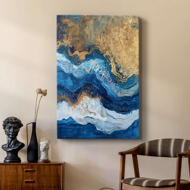 ABSTRACT Series CDXI - Gallery Cavas sur mesure, H 18 po x l 12 po