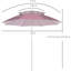 Cristina 220cm Beach Parasol-2070368656