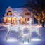 Décoration de Noël d'extérieur en métal résistante aux intempéries