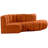 Houssam Upholstered Curved Sectional Reversible-89266587