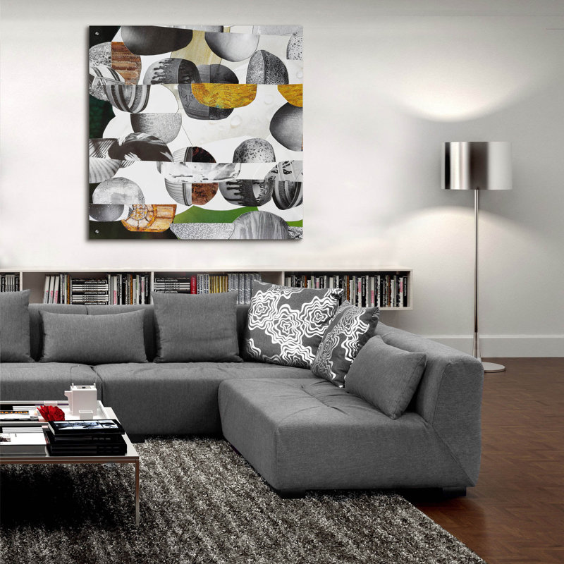 Art mural en verre épique «Nubian Sundance 2» par Coco Good, H 36 po x l 36 po x P 0,2 po