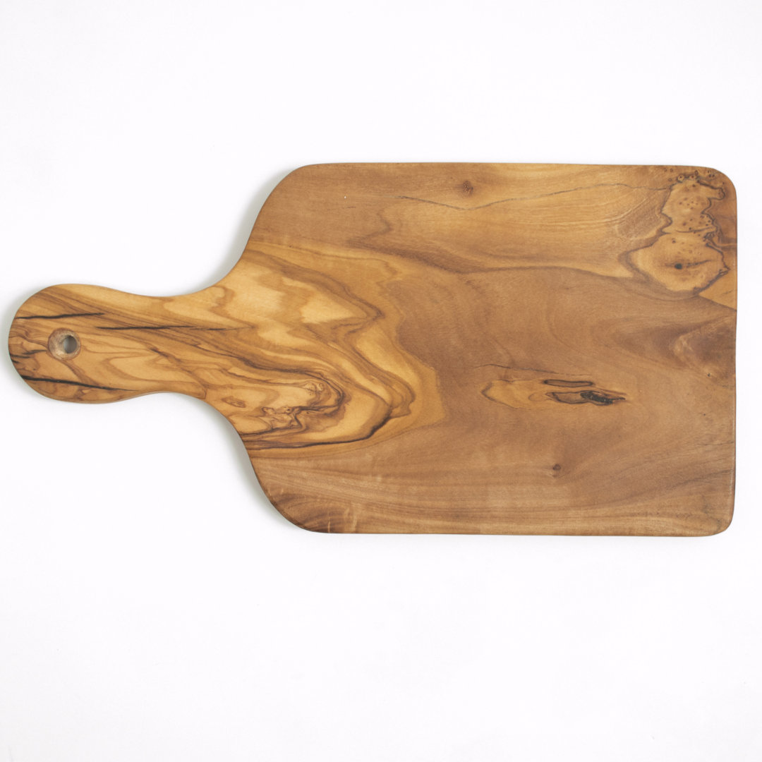 Olive Wood Cheese Paddle Cutting Board Dunroven House, Inc.
