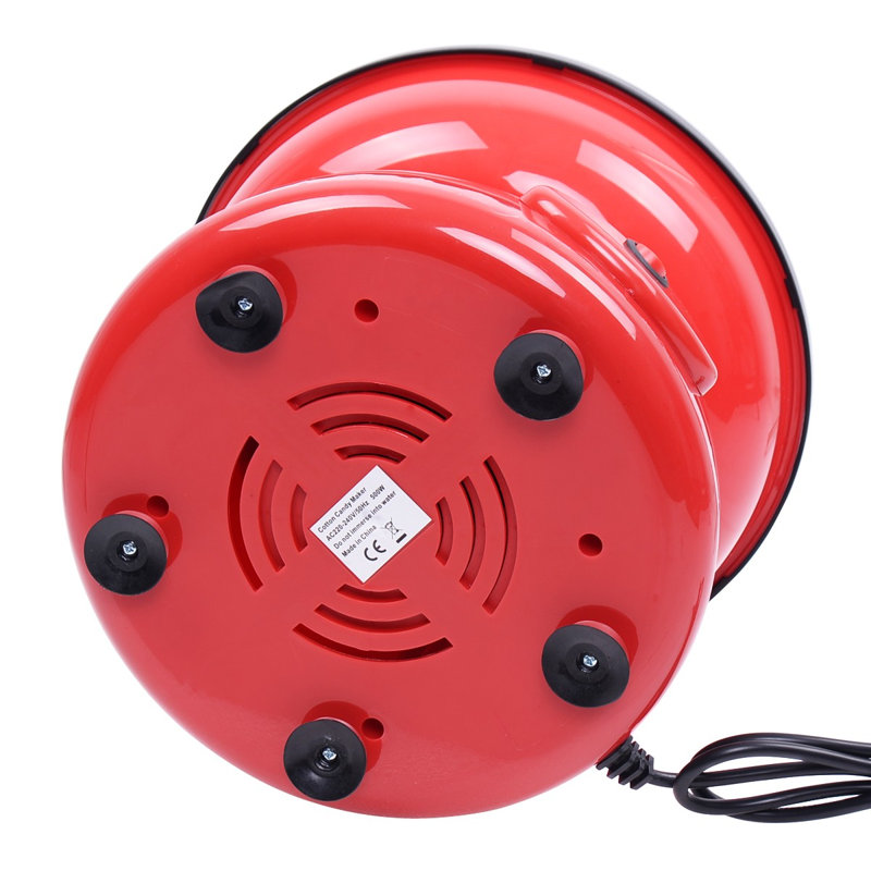 Symple Stuff Cotton Candy Machine, Red