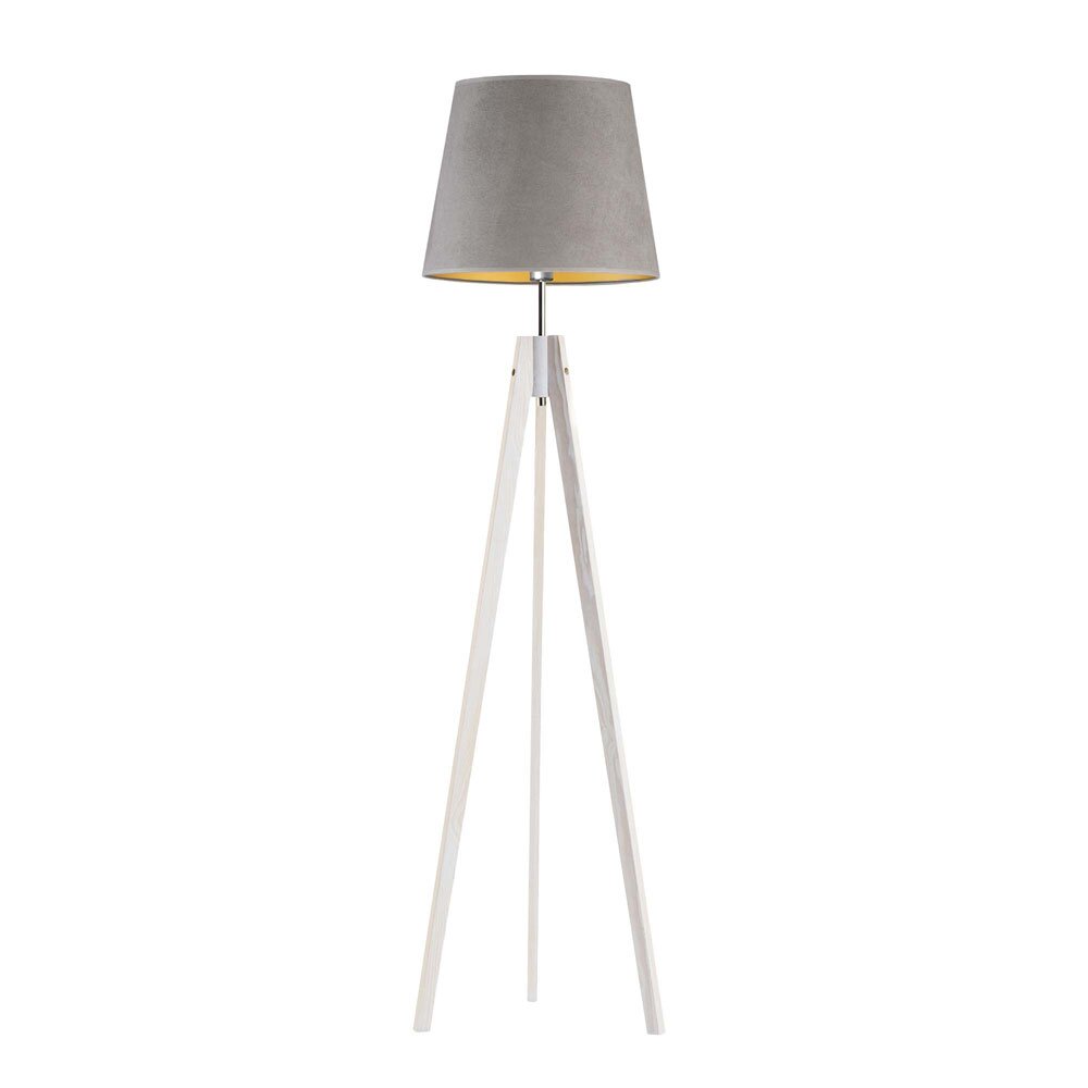 149 cm Tripod-Stehlampe Bianco