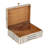 Jona Blue & White Striped Resin Storage Box-1593990764