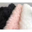 Tapis rose à poils longs Haja-780634384