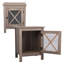 Table de chevet en bois massif Franciskus