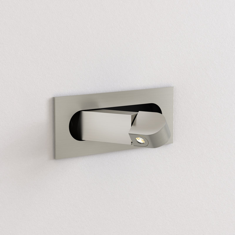 Digit 1 - Light LED Spotlight, Matt Nickel