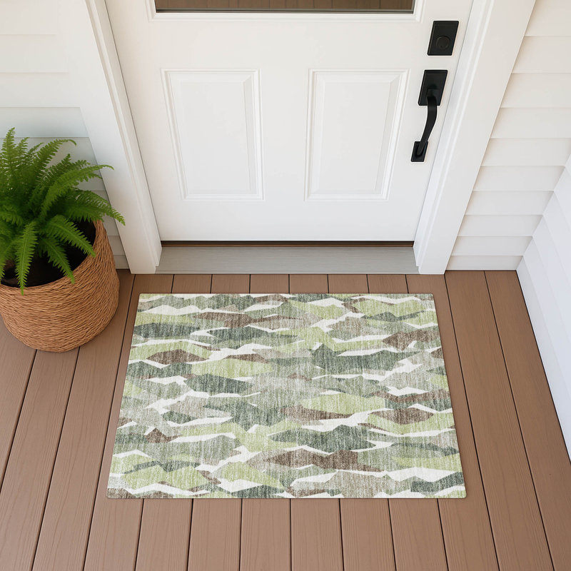 Tapis intérieur / extérieur lavable à la machine Chantille ACN2329, Rectangle 1 pi 8 po x 2 pi 6 po