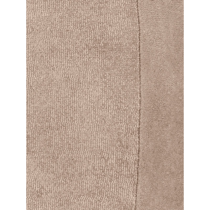 Villeroy & Boch Wool Rug Kivi - Soft Natural Living room Rug with Border, Handmade & Natural, Modern Design, Beige