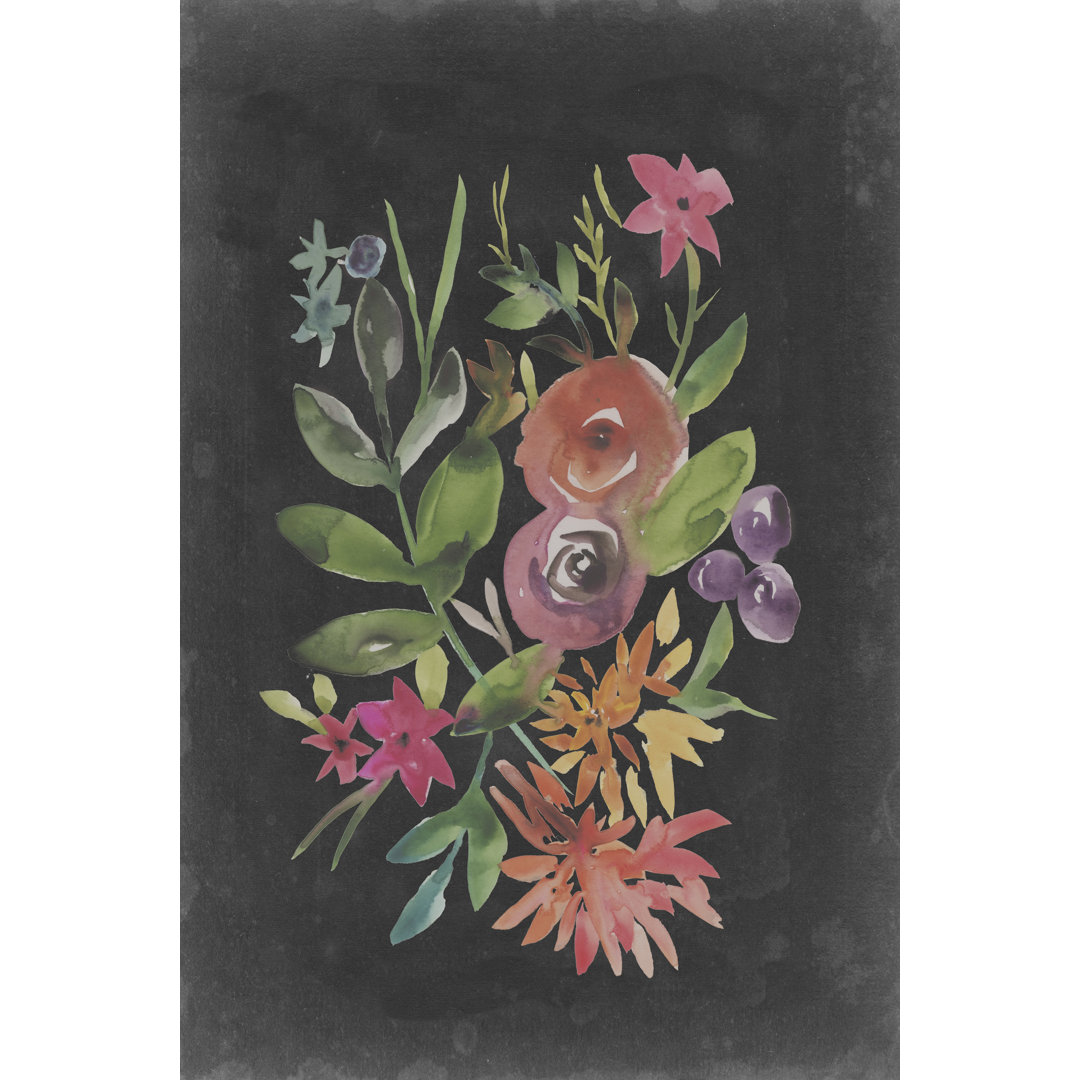 Leinwandbild Velvet Floral II von Chariklia Zarris