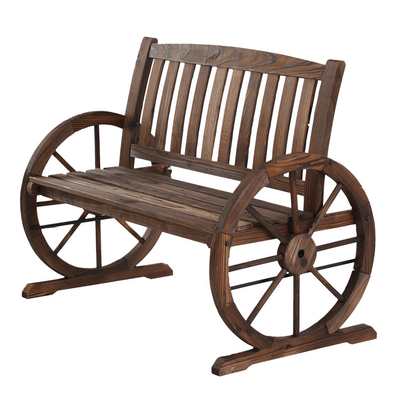 Harley Solid Wood Fir Outdoor Bench