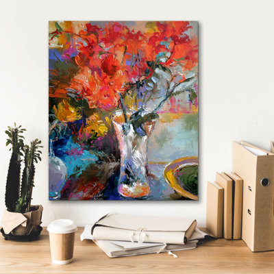 "Fleurs dans un vase" par Richard Wallich