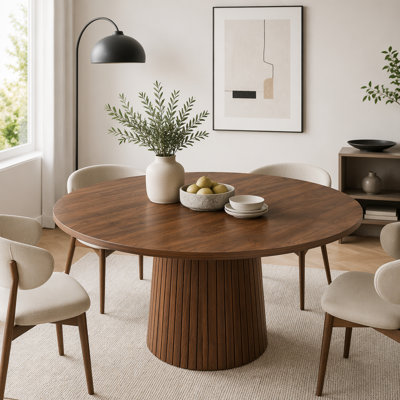 47 inch Round MDF Dining Table