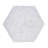 Marjorie 40.5 in W Hexagon Mother of Pearl Coffee Table