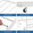 Twin Daybed with Trundle, Metal Twin Size Sofa Bed with Pullout Trundle on Casters for Bedroom & Living Room-1268558670