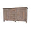Large buffet de 61 po de largeur