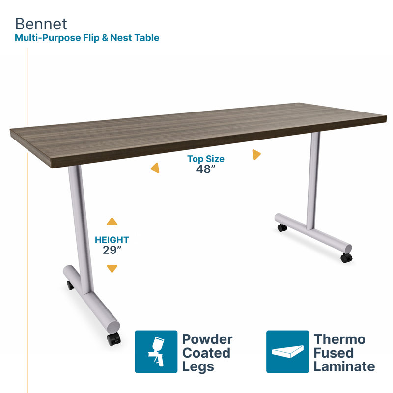 Bennet Multi-purpose Flip And Nest Table