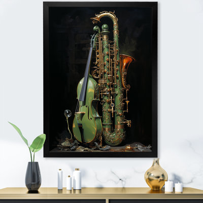 Basson Beauty Opulent Olive I sur toile