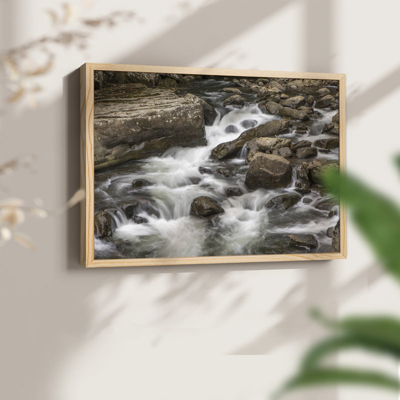 Rush Calm - Reproduction encadrée - Restickable, Naturel, H 11 po x l 14 po