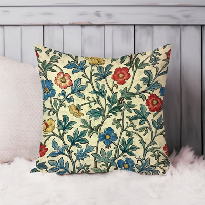 Botanical William Morris Damask Plants Pattern XVI Classic