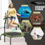 Metro Lane ft Round Fitness Trampoline with Handlebar