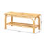 Banc en rotin Bernarda Samella