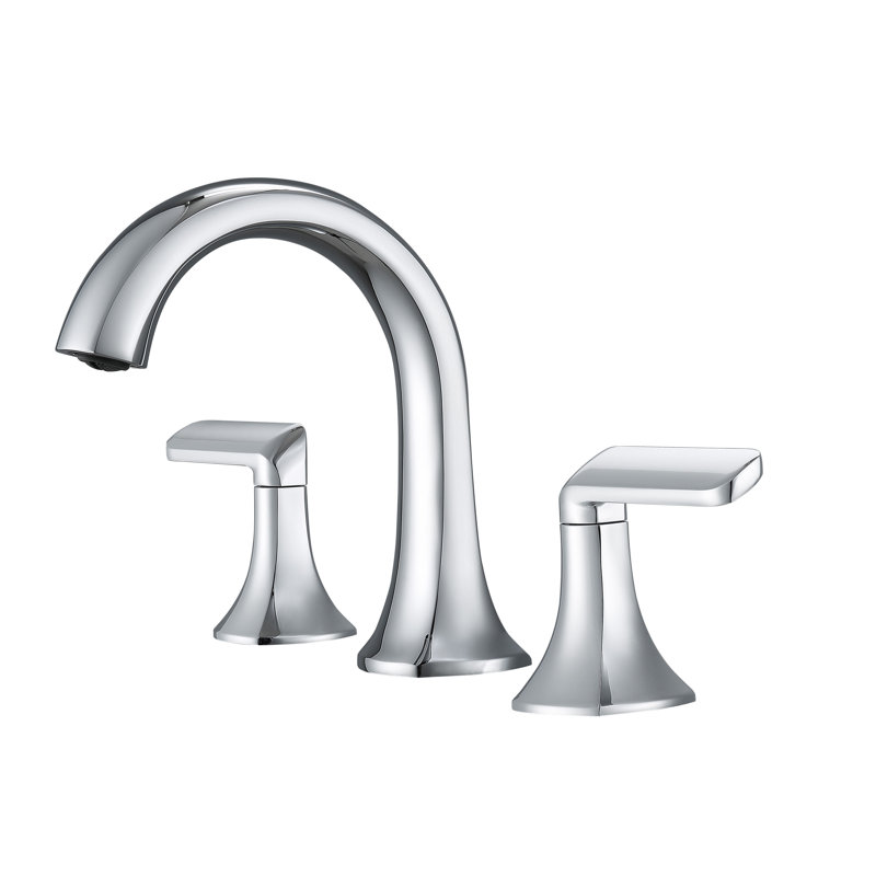 Ancona Arezzo Widespread Bathroom Faucet in Chrome