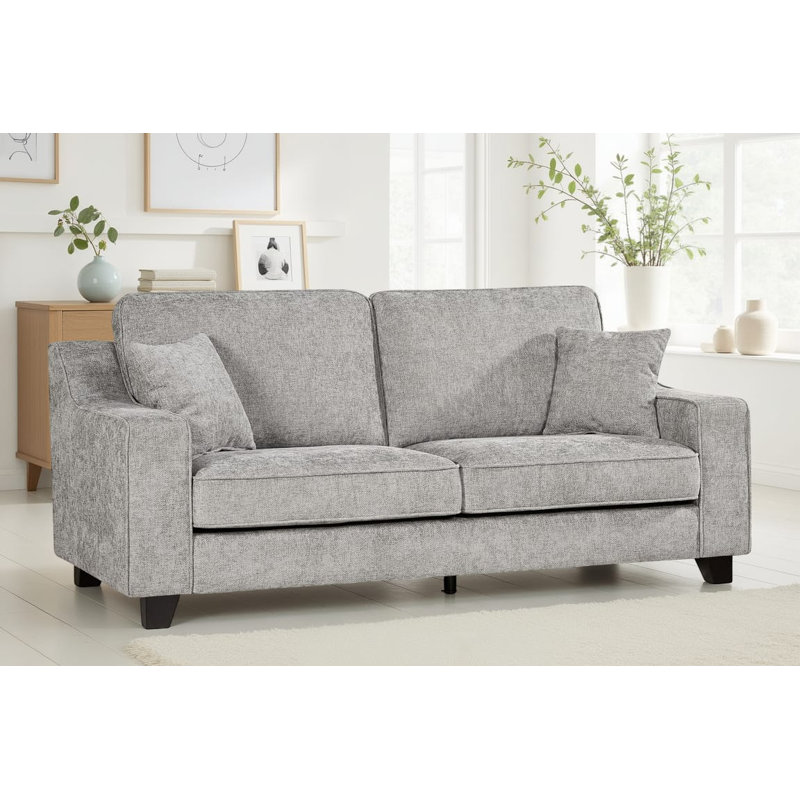 Housley 2 Seater Chenille Sofa, 3
