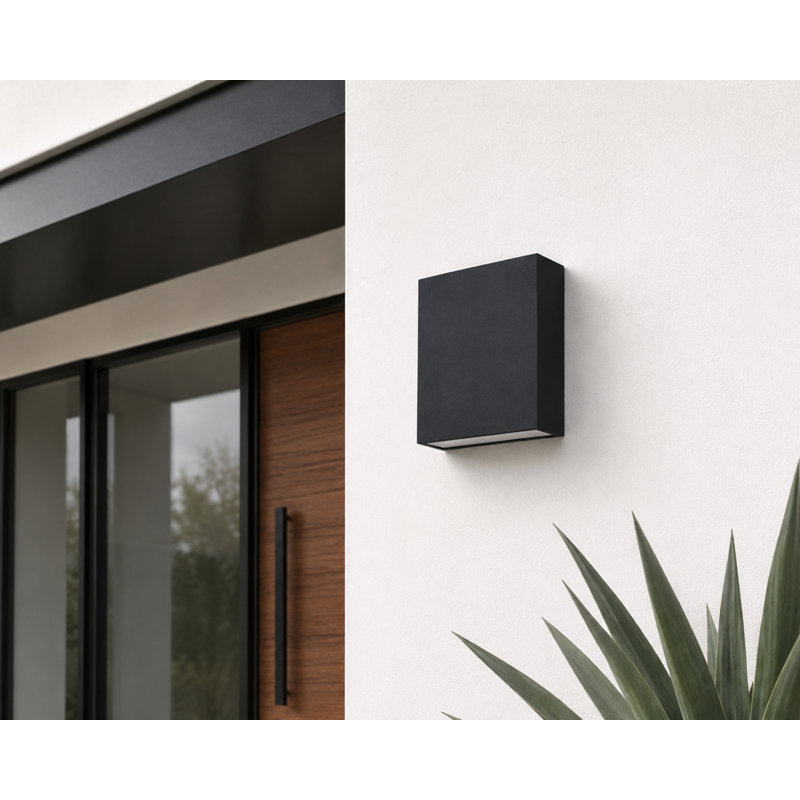 Baffour LED Wall Light, Black