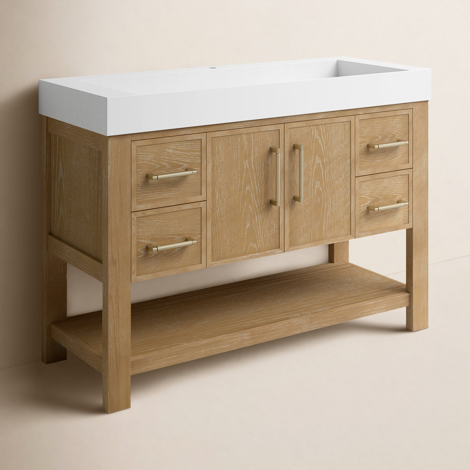 Maho 47.4'' Single Bathroom Vanity