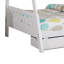 Lit superposé simple au-dessus d'un lit double avec échelle Emily, 2 tiroirs, bois Emily-100914545