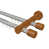 Chrome/Cherrywood Varnished