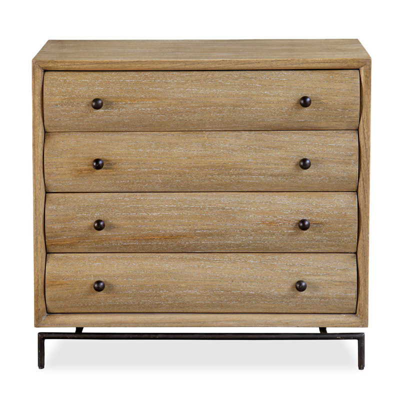 Commode courbée 4 tiroirs Uttermost Millard