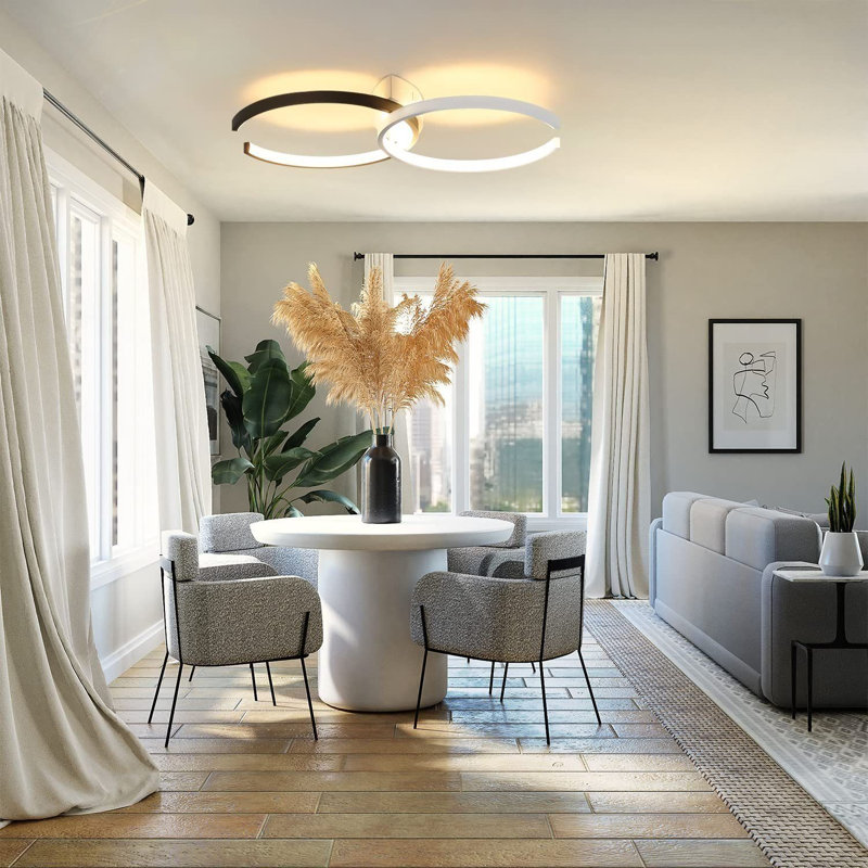 Acrylic LED Flush Mount