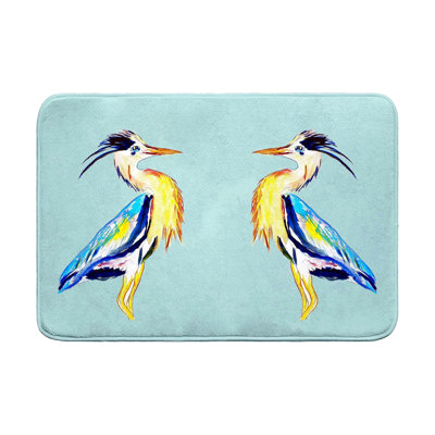 Tapis de bain vertical Blue Heron